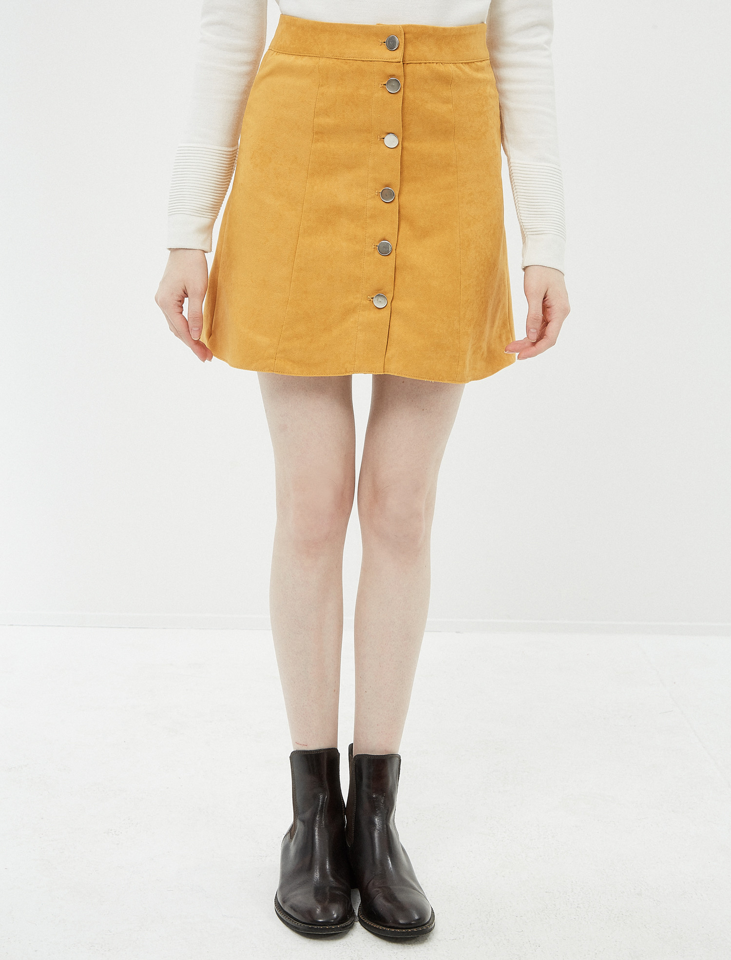 

Юбка Koton 7YAL71323JW 34 Mustard