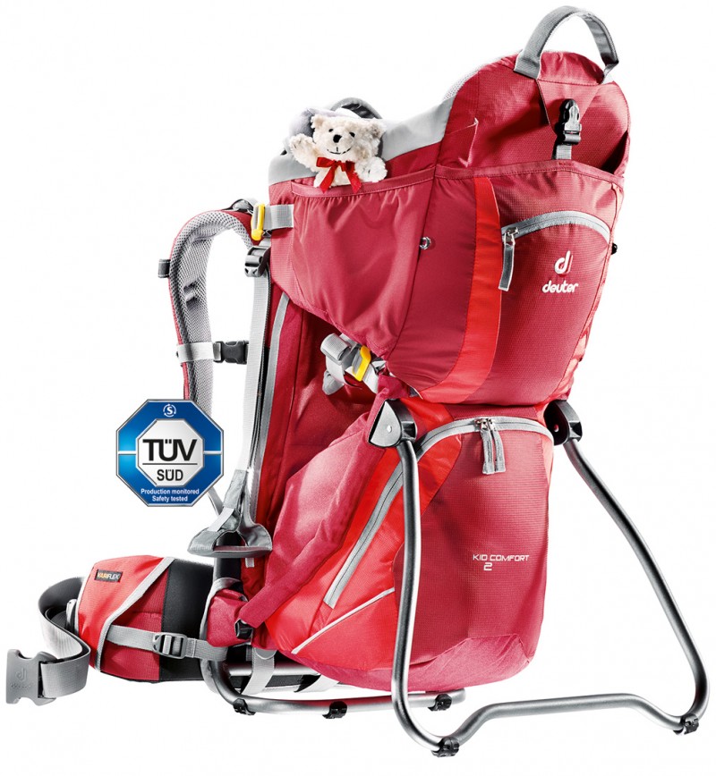 

Переноска Deuter Kid Comfort 2 Cranberry-Fire (1052-36514 5560)