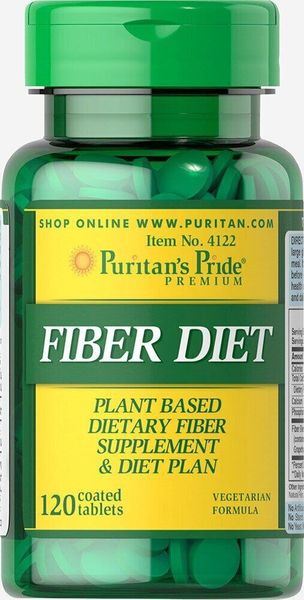 

Волокна Fiber Diet Puritan's Pride 120 таблеток (PP404)