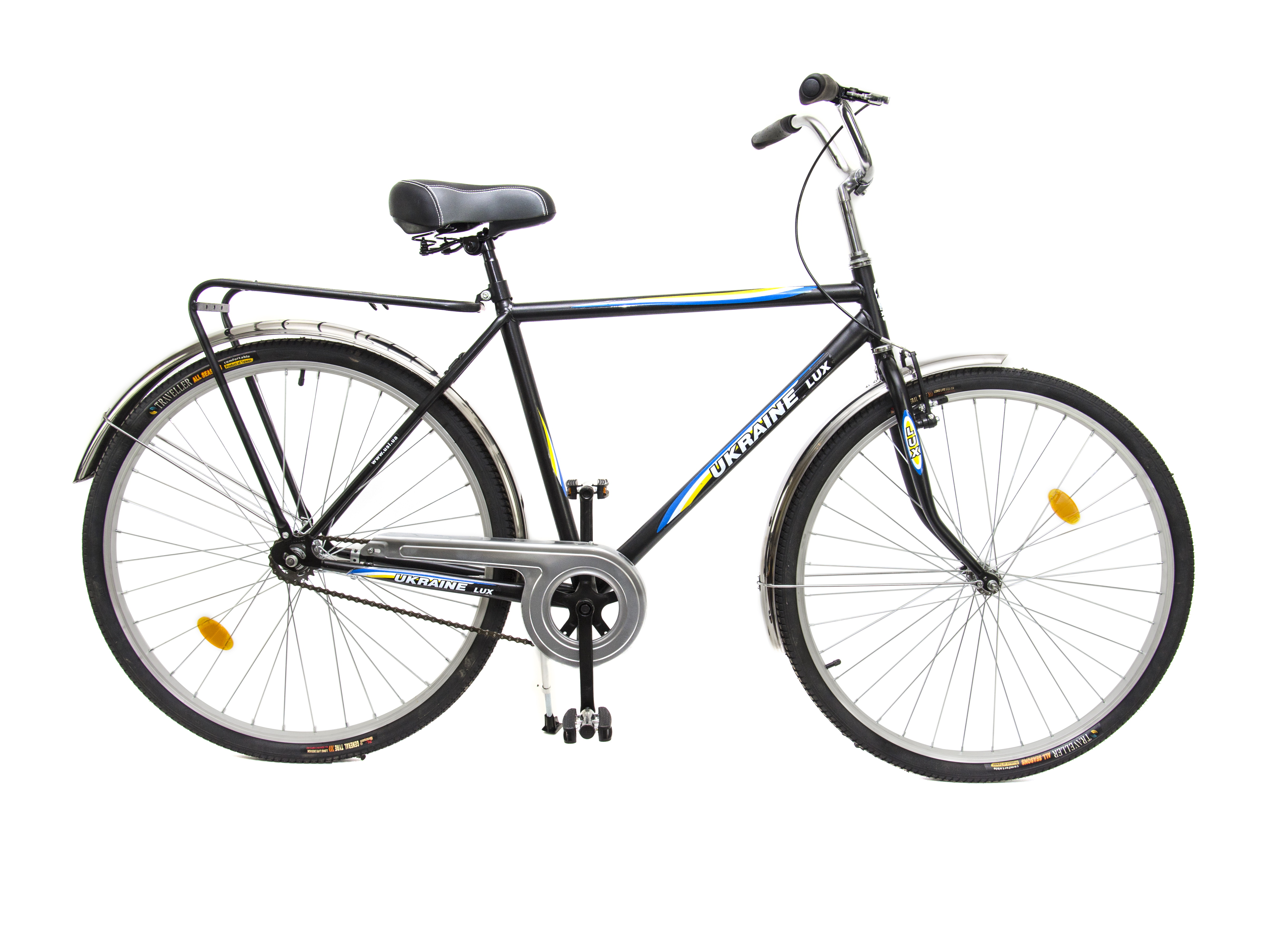 

Велосипед дорожный ХВЗ 28" УКРАИНА LUX 64CZ Черный