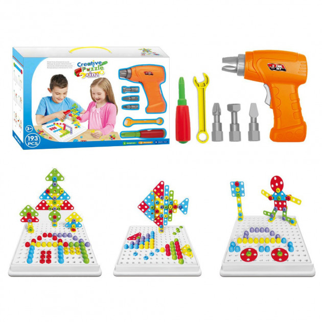 

Конструктор Tu Le Hui Creative Puzzle 4в1 чемодан (DI3009)