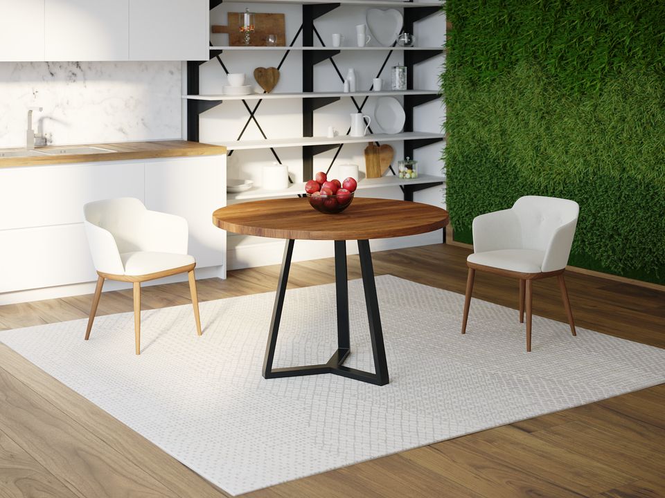 

Обеденный стол Skandi Wood SW040 Вайоминг Круглый ⌀ 110 см МДФ+Шпон Дуб Коричневый