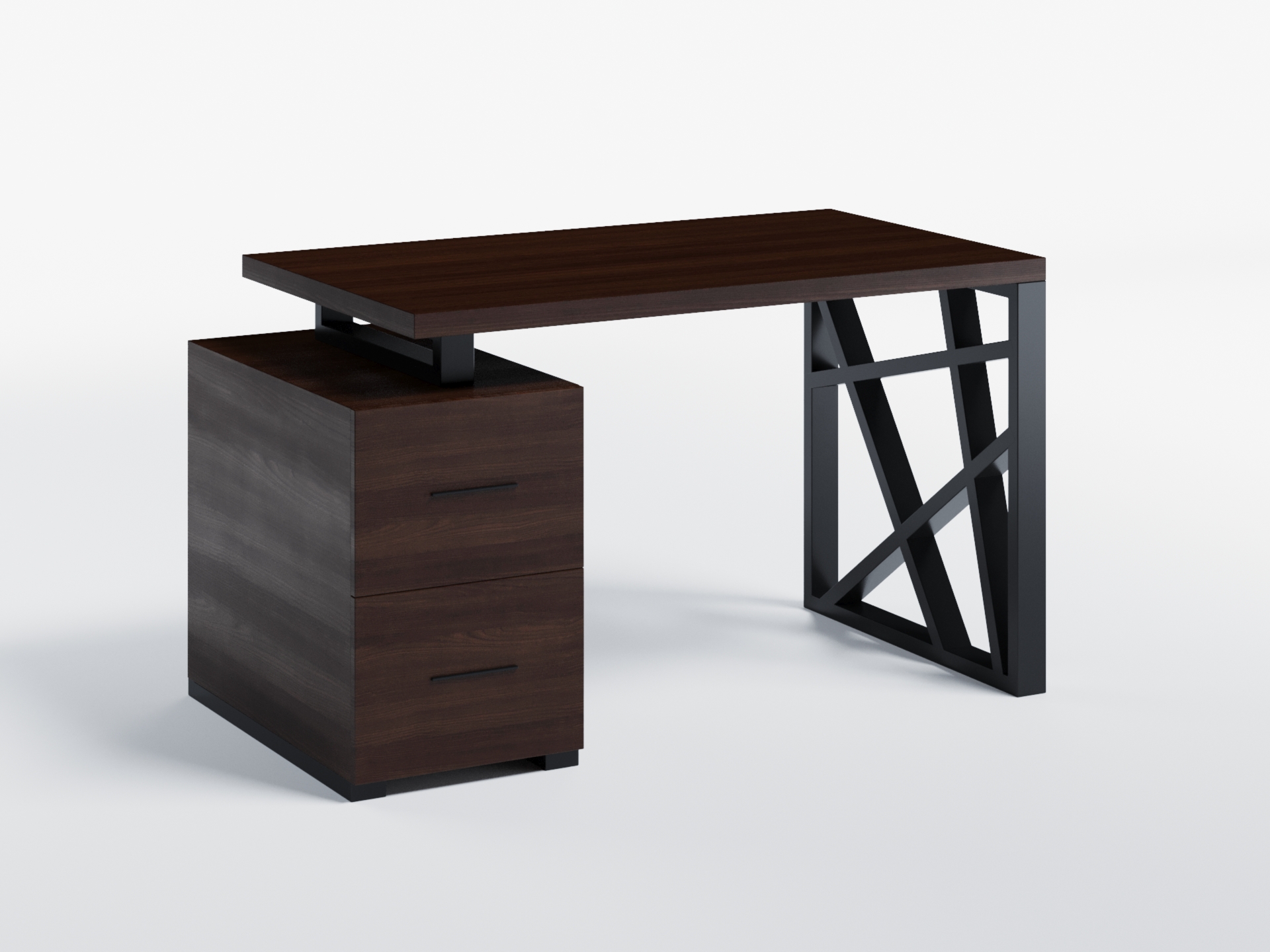 

Компьютерный стол Skandi Wood SW132_1 Оттава 180 х 80 х 75 см МДФ+Шпон Дуб Коричневый