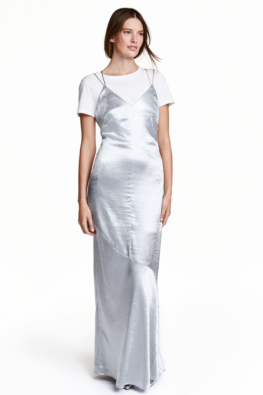 

Платье H&M Ж1058300 цвет серый L