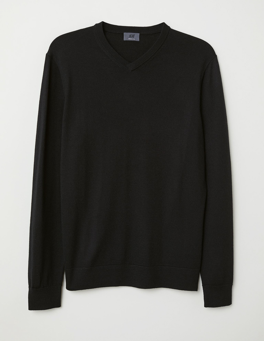 

Свитер H&M М0108239 цвет черный M