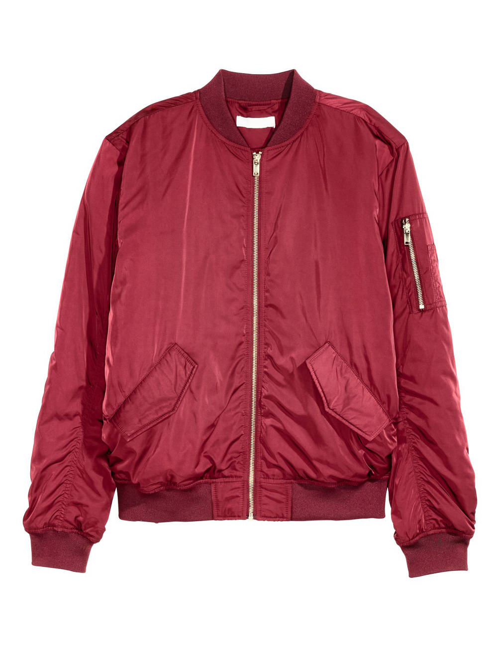 

Бомбер H&M Ж1056985 цвет синий