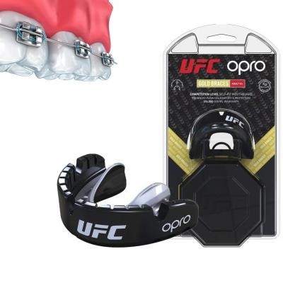 

Капа Opro Gold Braces UFC Hologram Black Metal/Silver (UFC_Gold-Braces_Black)