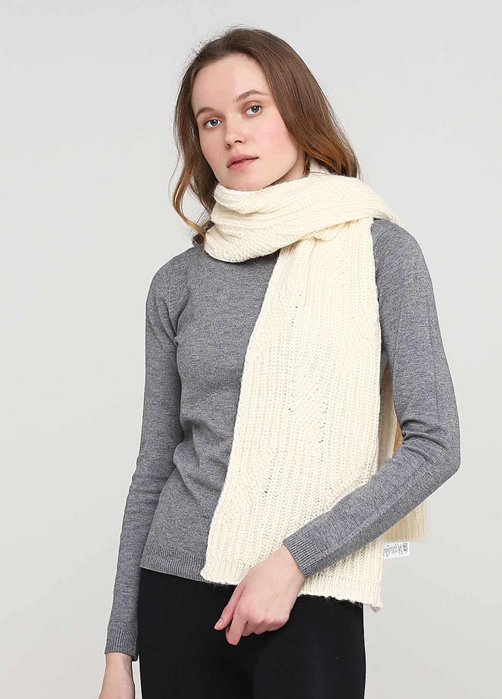 

Шарф Sisley smix05500048 uni Белый 2000000491912
