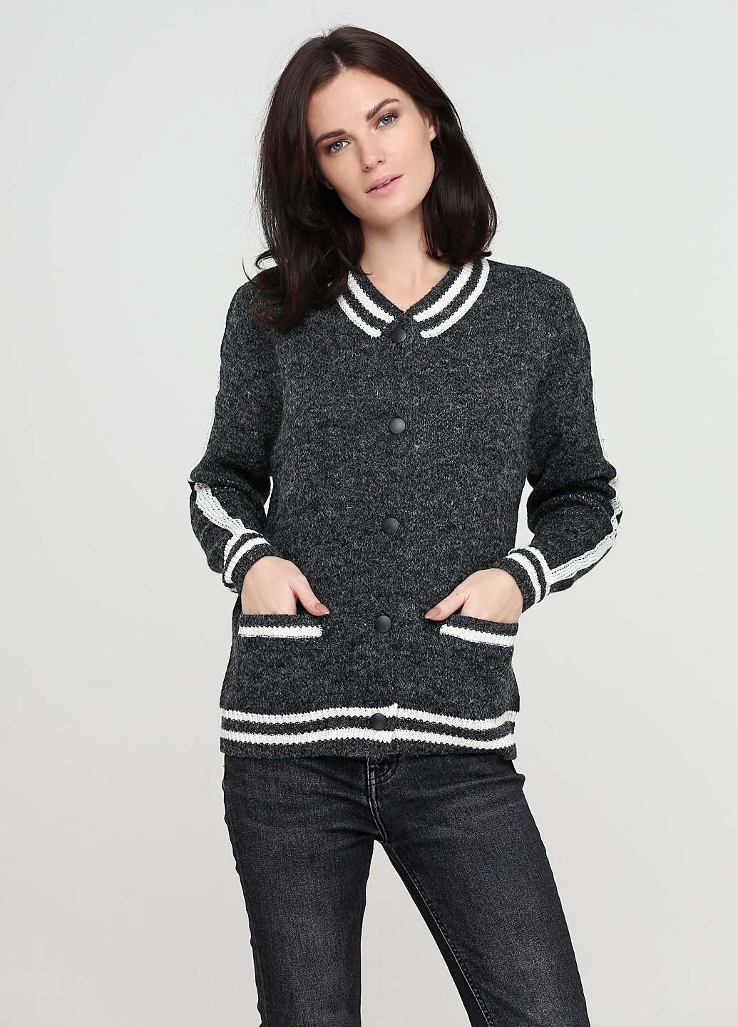 

Кофта Collection IRL smix03300094 S/M Темно-серый 2000000488066