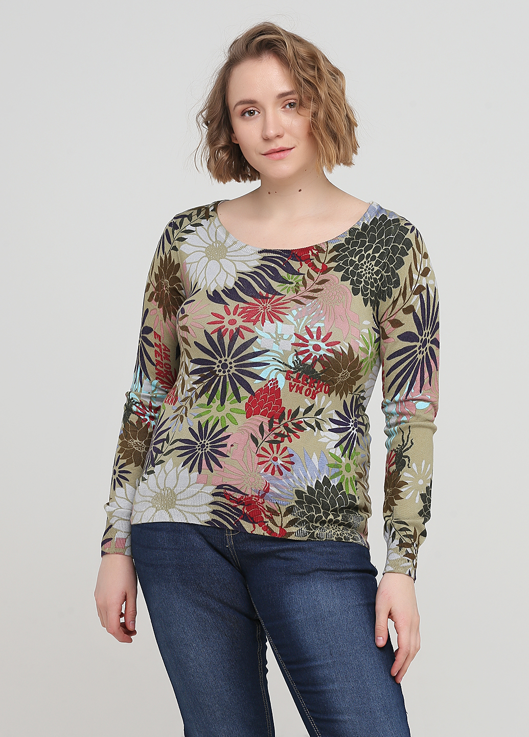 

Джемпер Desigual smix03330064 XL Хаки 2000000537443