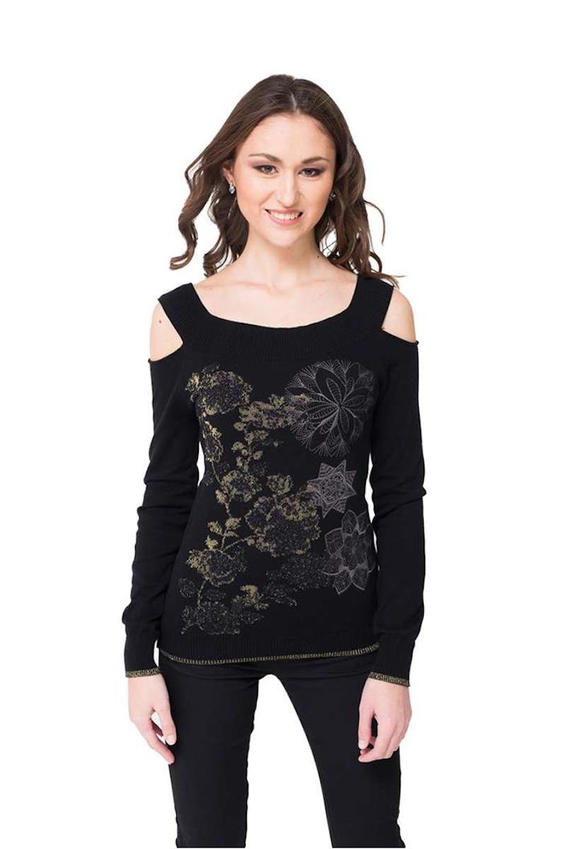 

Джемпер Desigual smix03330059 XL Черный 2000000538310