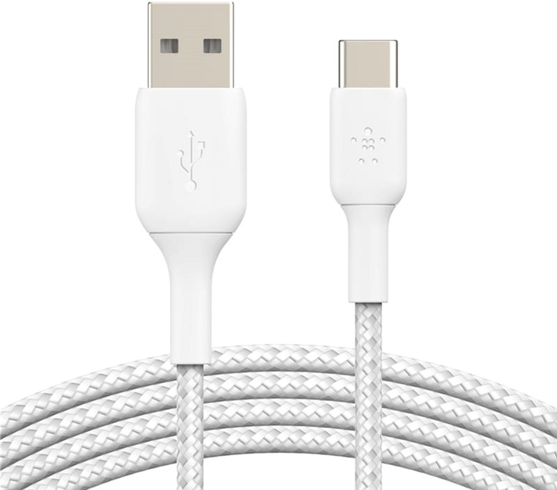 

Кабель Belkin USB-A - USB-С Braided 2 м White