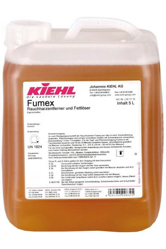 

Специальное чистящее средство для коптильных камер Kiehl Fumex 5 л