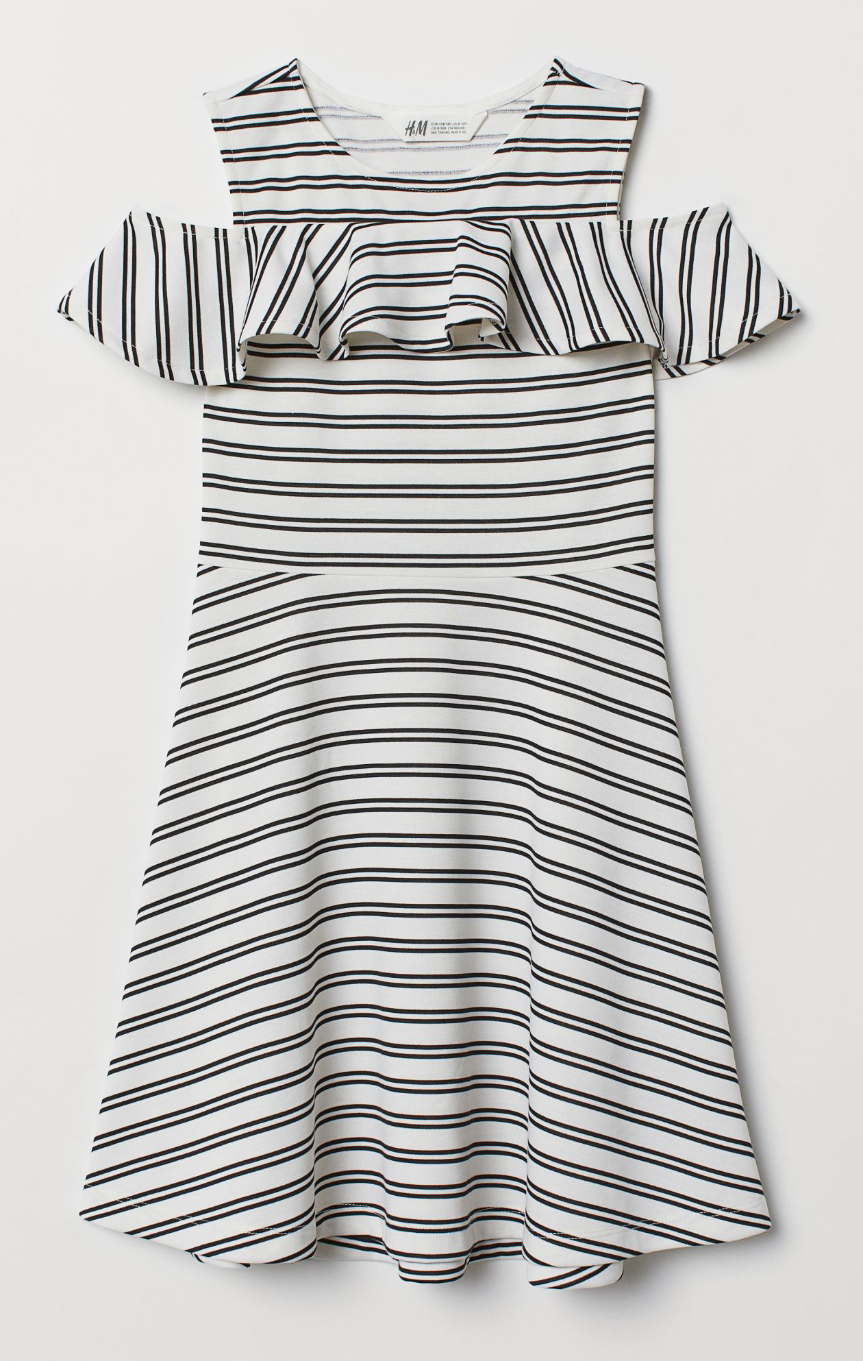 

Сарафан H&M 2502-7055899 158-164 см Бело-черный в полоску