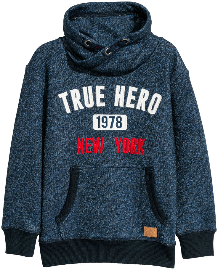 

Худи H&M 7Z6186897 134-140 см Темно-синее (hm08804890154)
