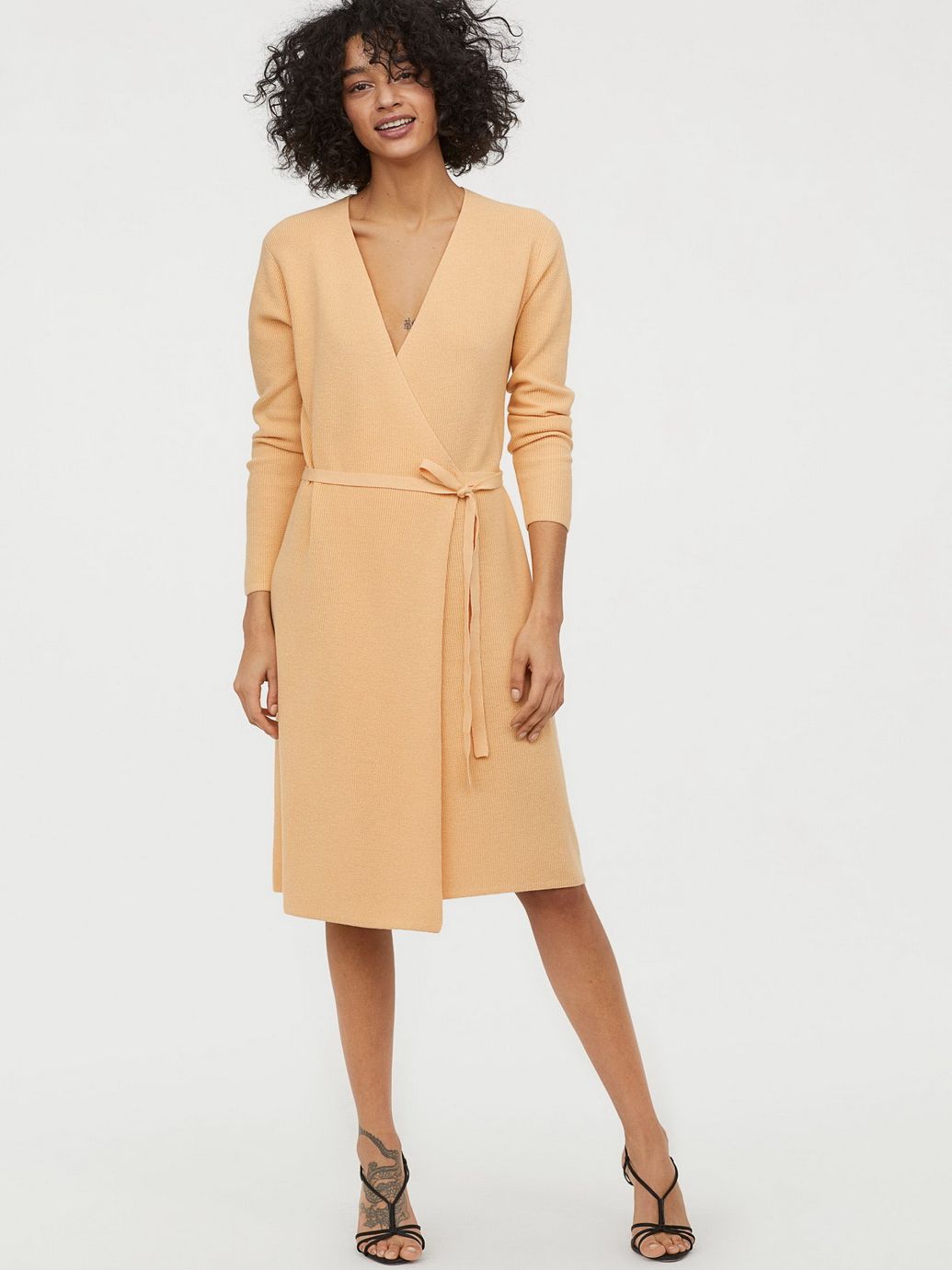 

Платье H&M 0737083-9 S Желтое