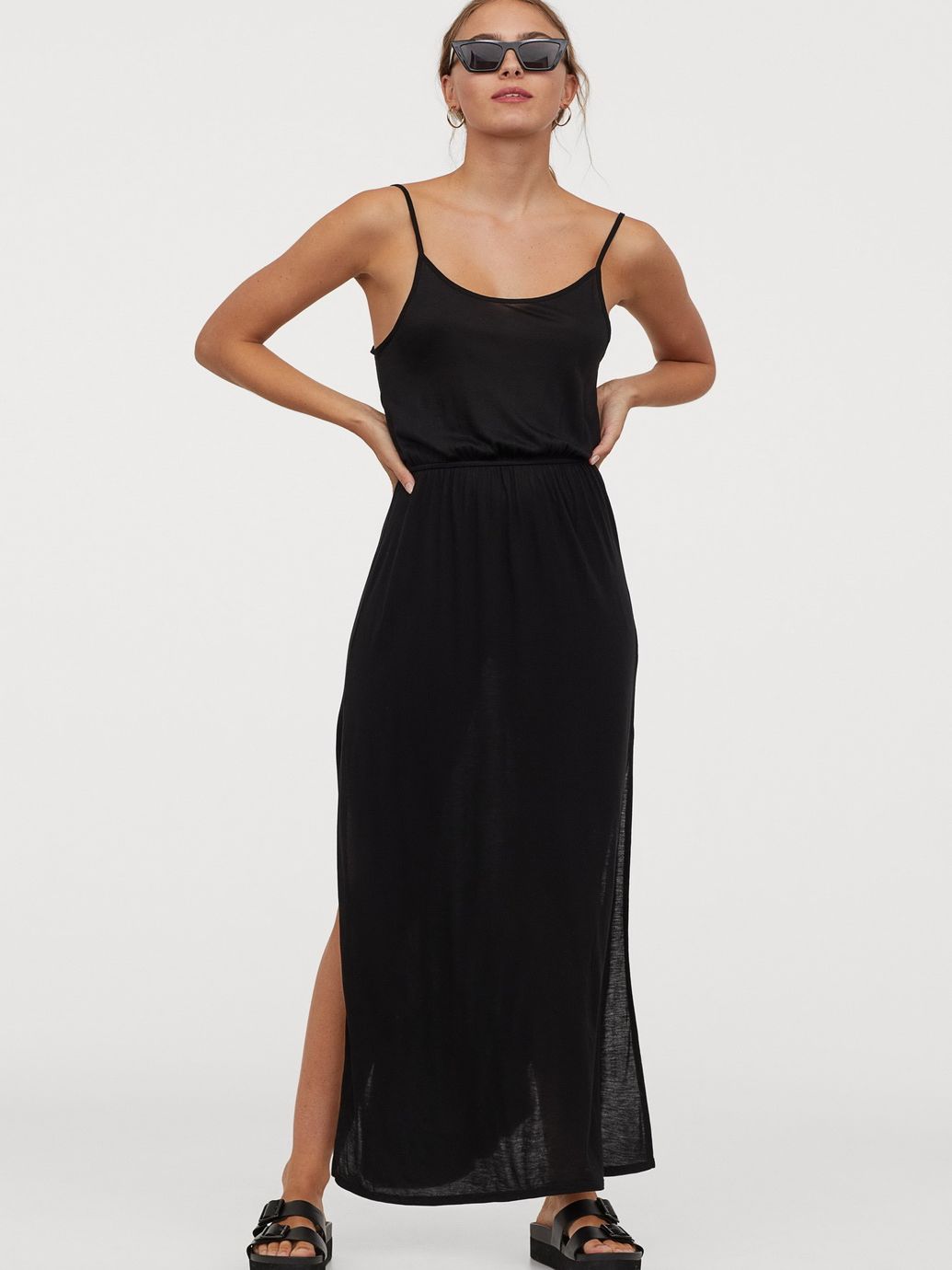 

Сарафан H&M 0212629-8  Черный, Сарафан H&M 0212629-8 L Черный
