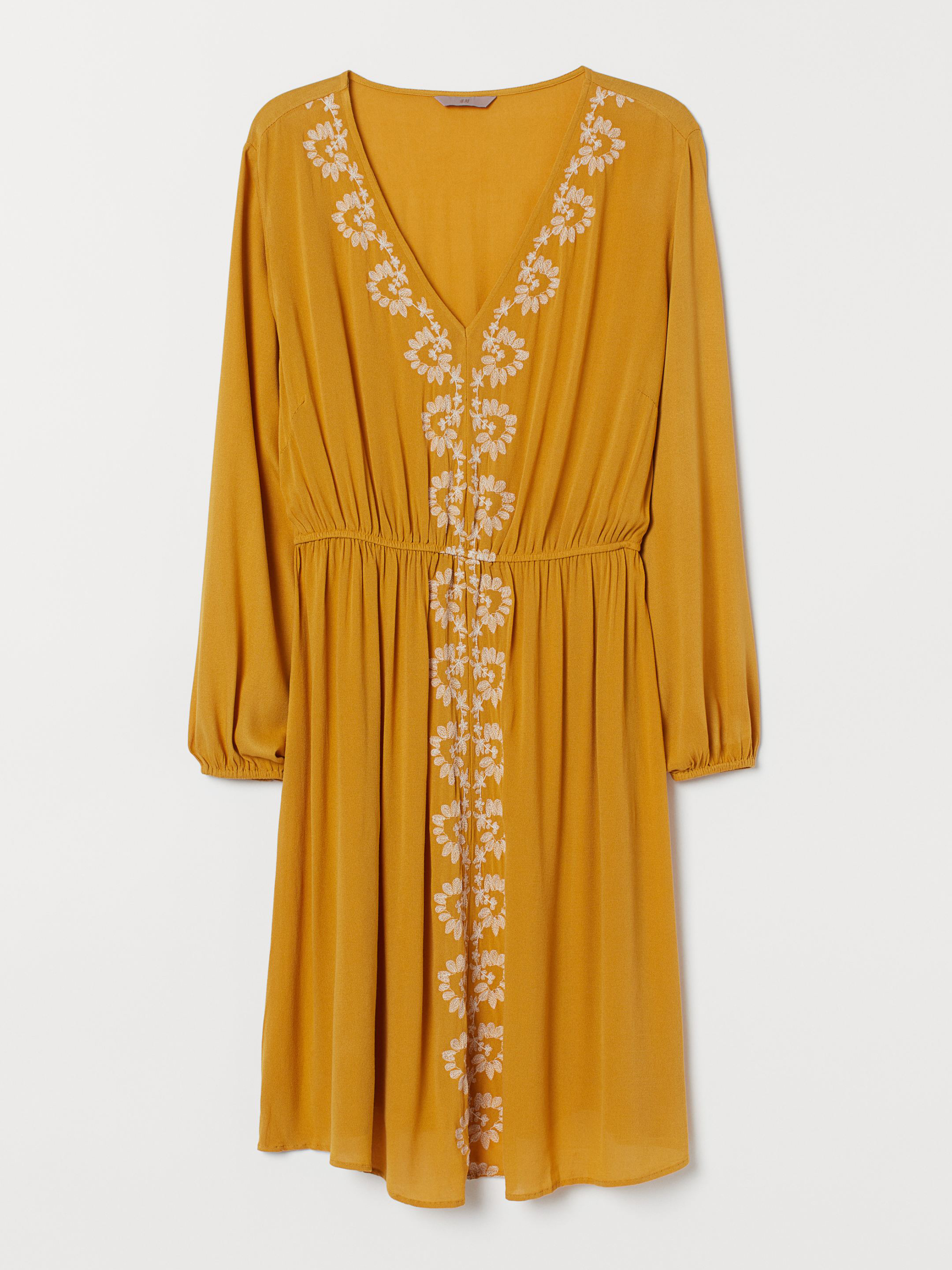 

Платье H&M 0772365-0 XL Желтое