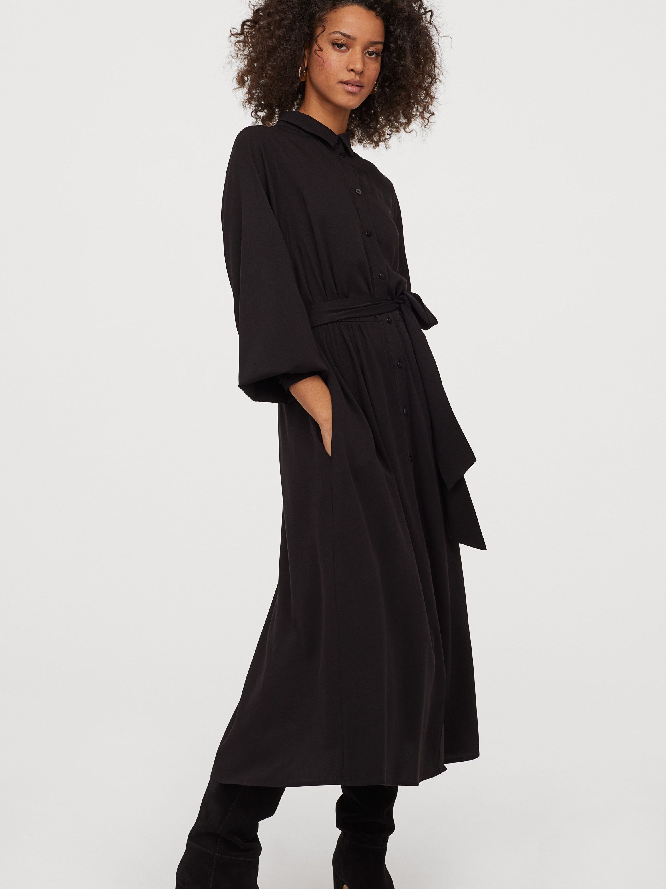 

Платье H&M 0788846-1  Черное, Платье H&M 0788846-1 36 Черное