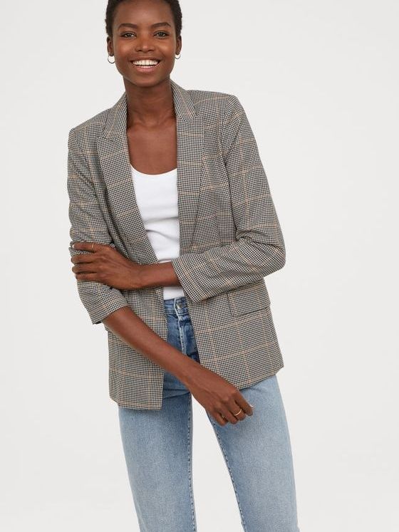 

Пиджак H&M 0636455-8 44 Кремовый