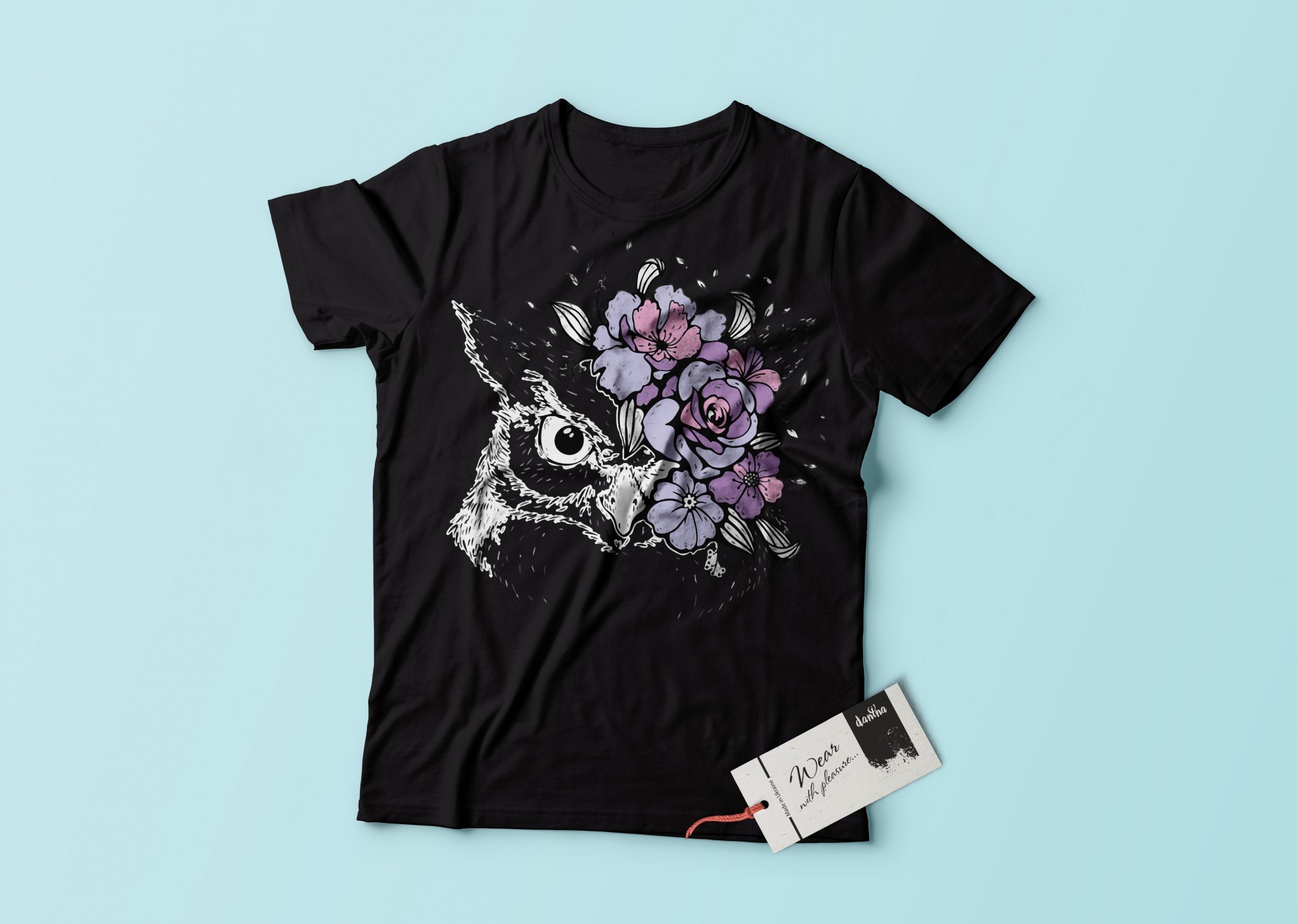

Футболка Fruit of the loom Vitrina Print 80047 XS Черная