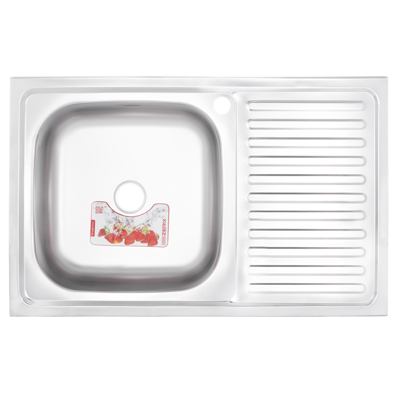 

Мойка кухонная ZERIX Z8050L-06-160MD (MICRO DECOR) (ZS0594)