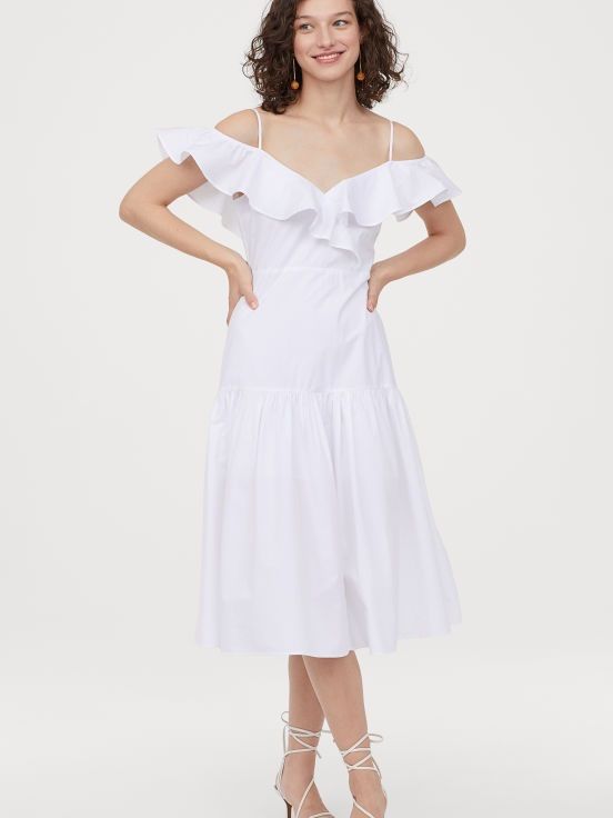 

Сарафан H&M 0751935-0 44 Белый