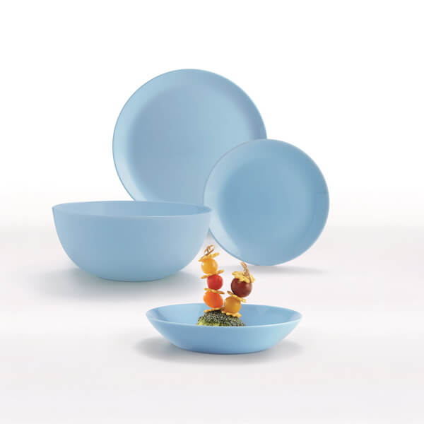 

Сервиз столовый LUMINARC DIWALI LIGHT BLUE 19 предметов