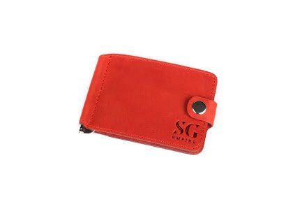 

Зажим для денег SG Empire Classic красная матовая ZG03033