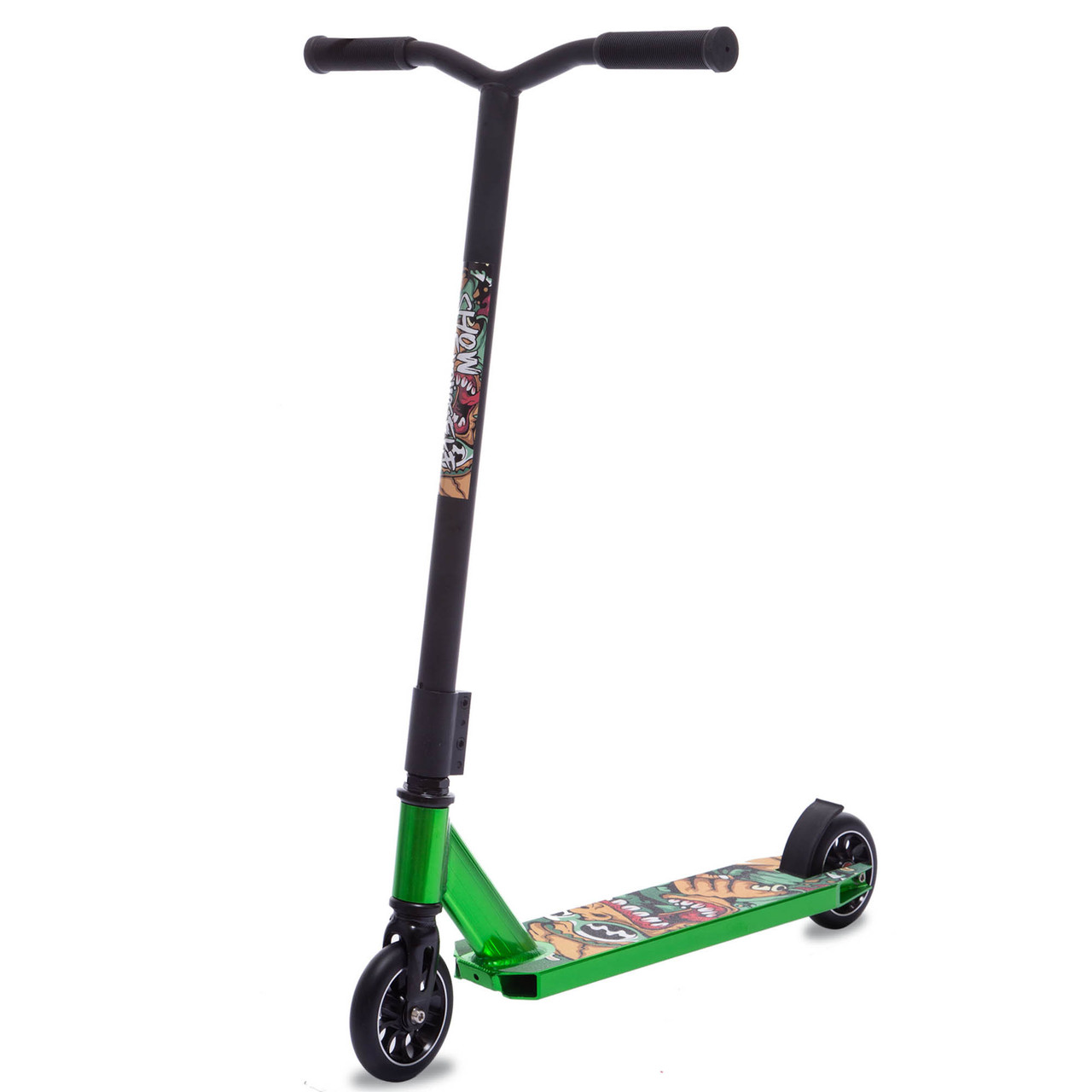 

Самокат трюковый Scooter SPEED RIDER My Go D06 Черно-зеленый