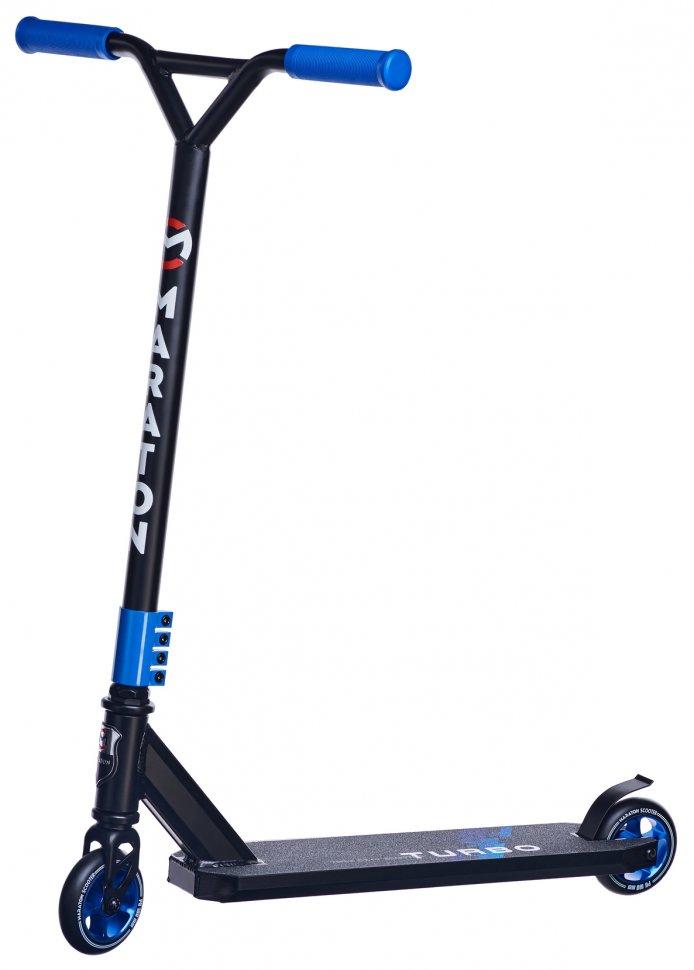

Самокат трюковый Maraton Scooter Turbo My Go 2212 до 100 кг Black-Blue