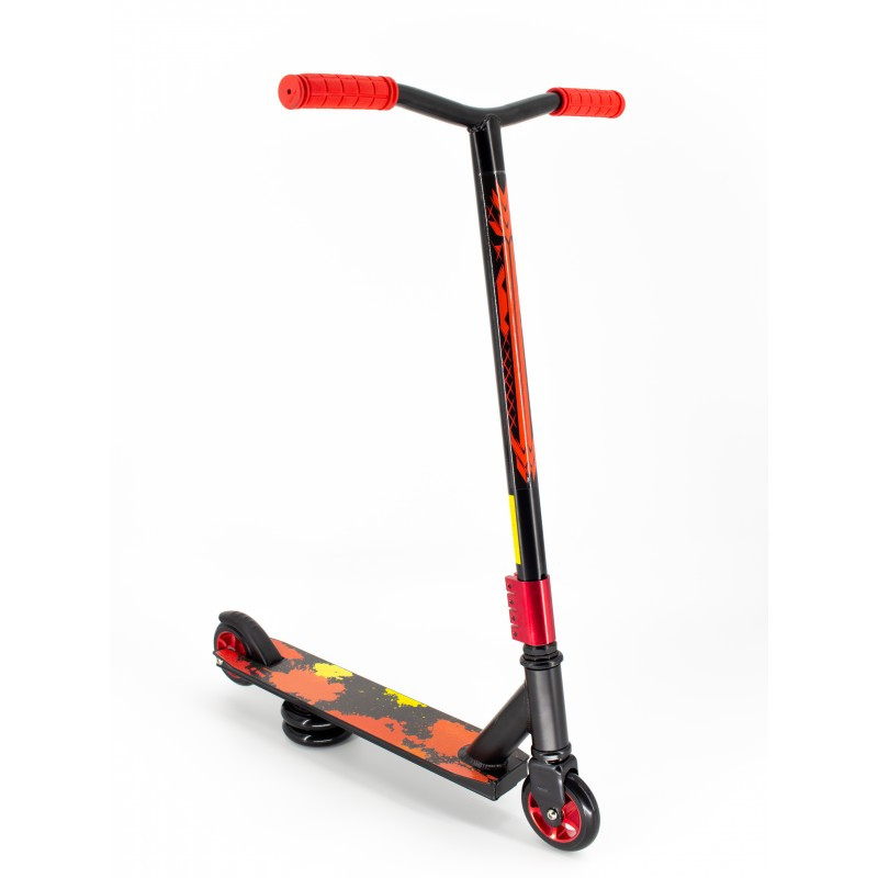 

Самокат трюковый Scooter Scout Original My Go 300A-1 до 100 кг Черно-красный