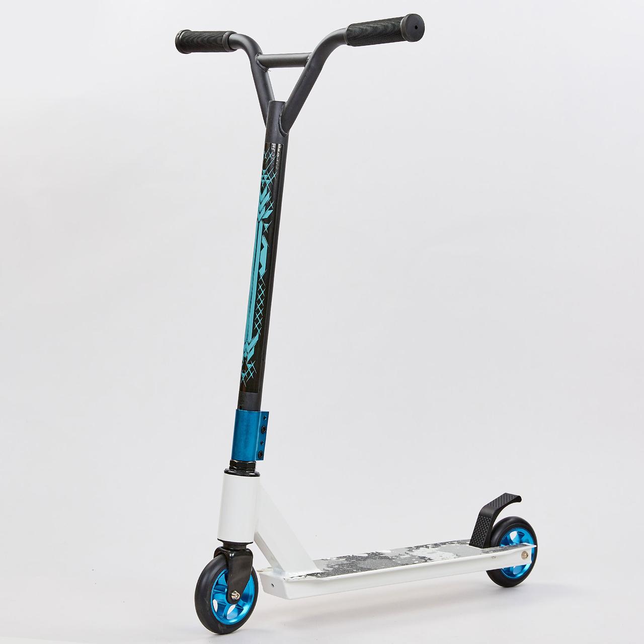 

Самокат трюковый Scooter SPEED RIDER My Go D02 Черный-белый-синий