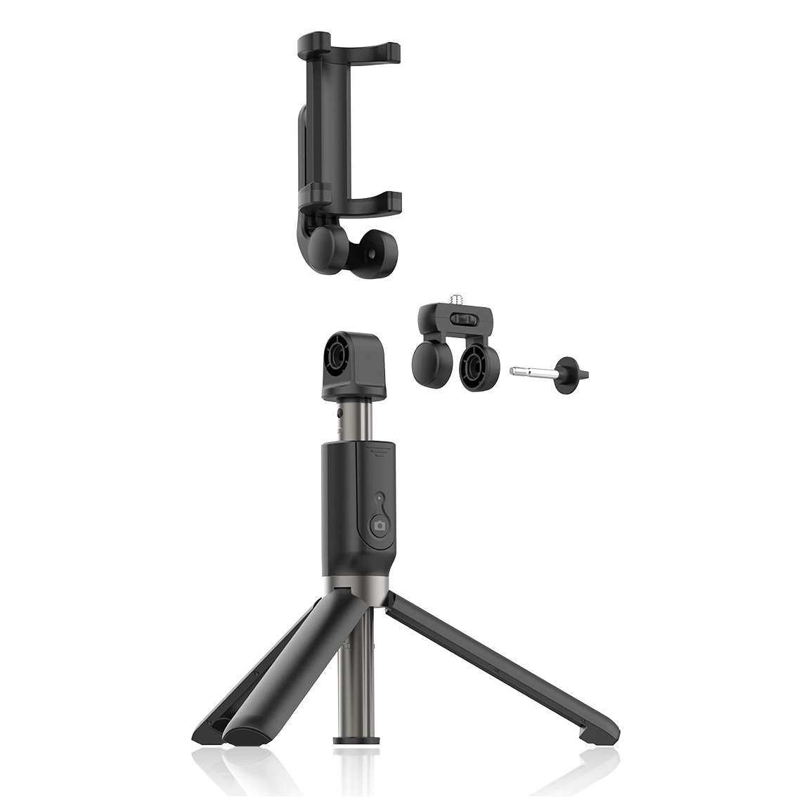 

Трипод-монопод с Bluetooth пультом SS21 PARIS Selfie Stick Black