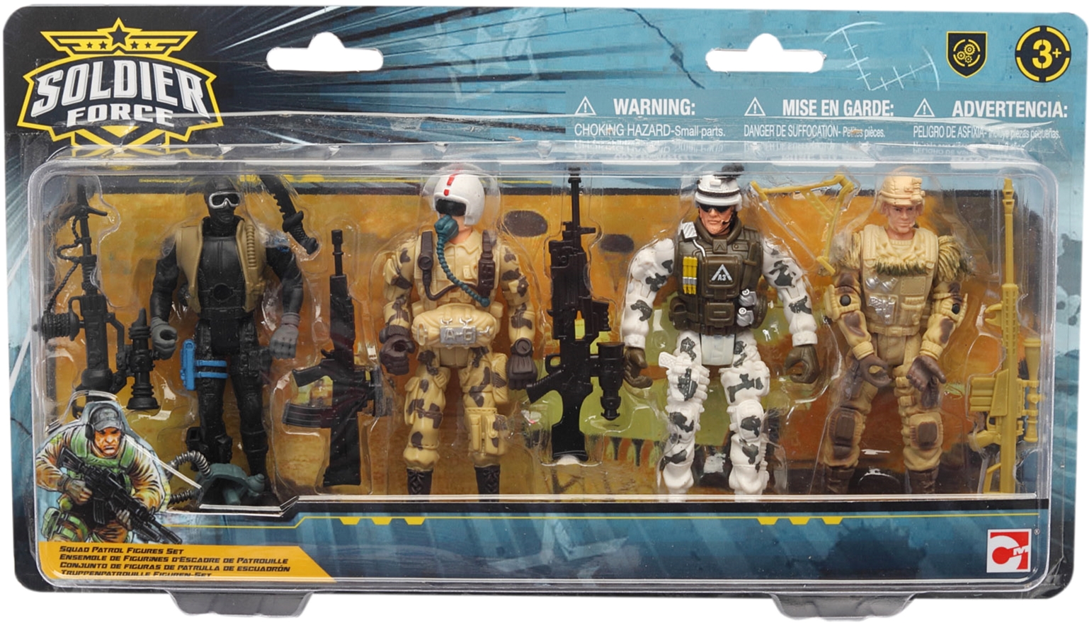

Игровой набор Chap Mei Солдаты Squad Patrol (545306) (4893808453064)