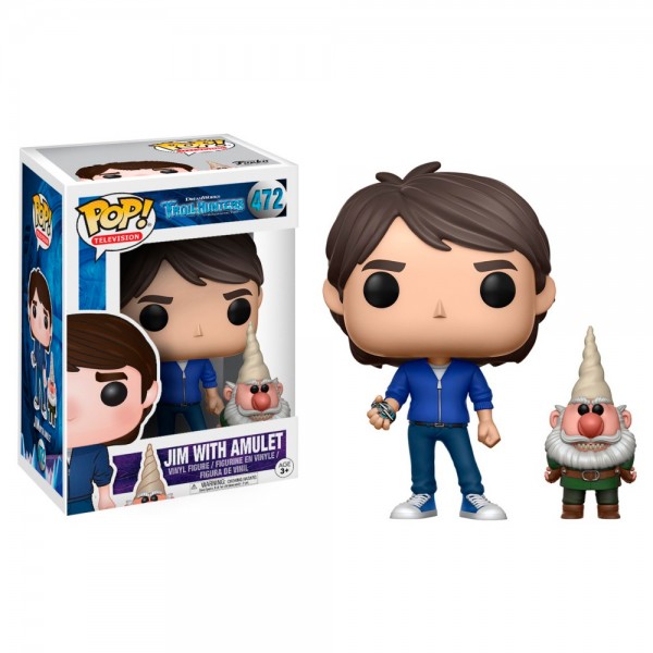 

Фигурка Funko POP! Trollhunters - Jim With Amulet Exclusive Vinyl Figure, 14397, 10см