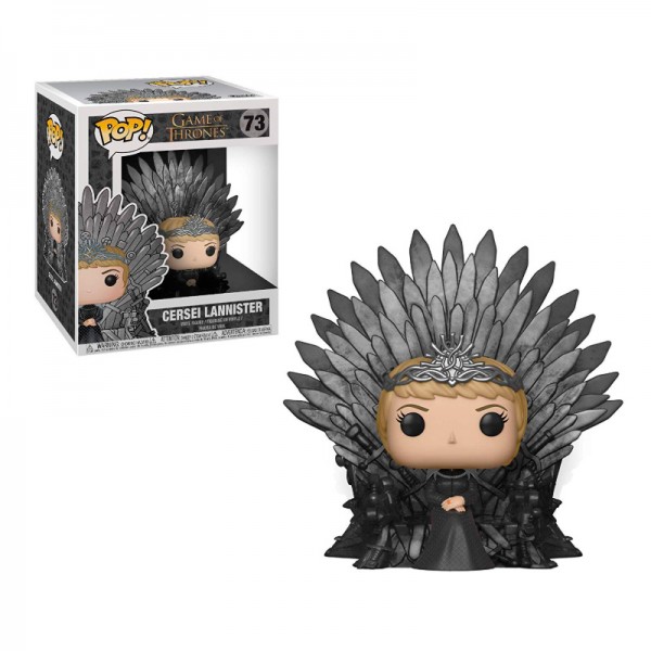 

Фигурка Funko POP! Deluxe GOT S10 - Cersei Lannister Sitting on Iron Throne Vinyl Figure, 37796, 10 см