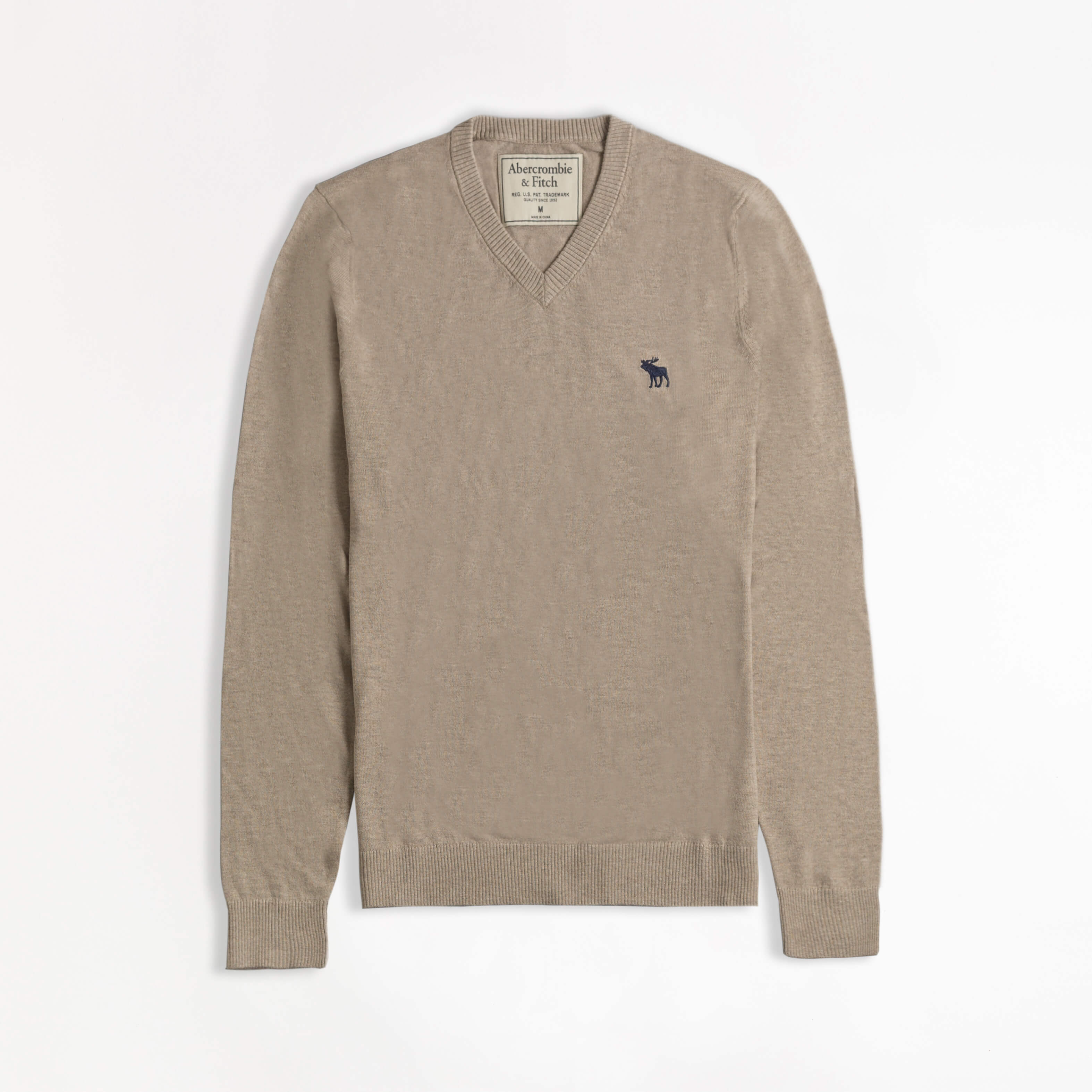 

Свитер мужской - свитер Abercrombie & Fitch AF8046M  Бежевый, Свитер мужской - свитер Abercrombie & Fitch AF8046M M Бежевый