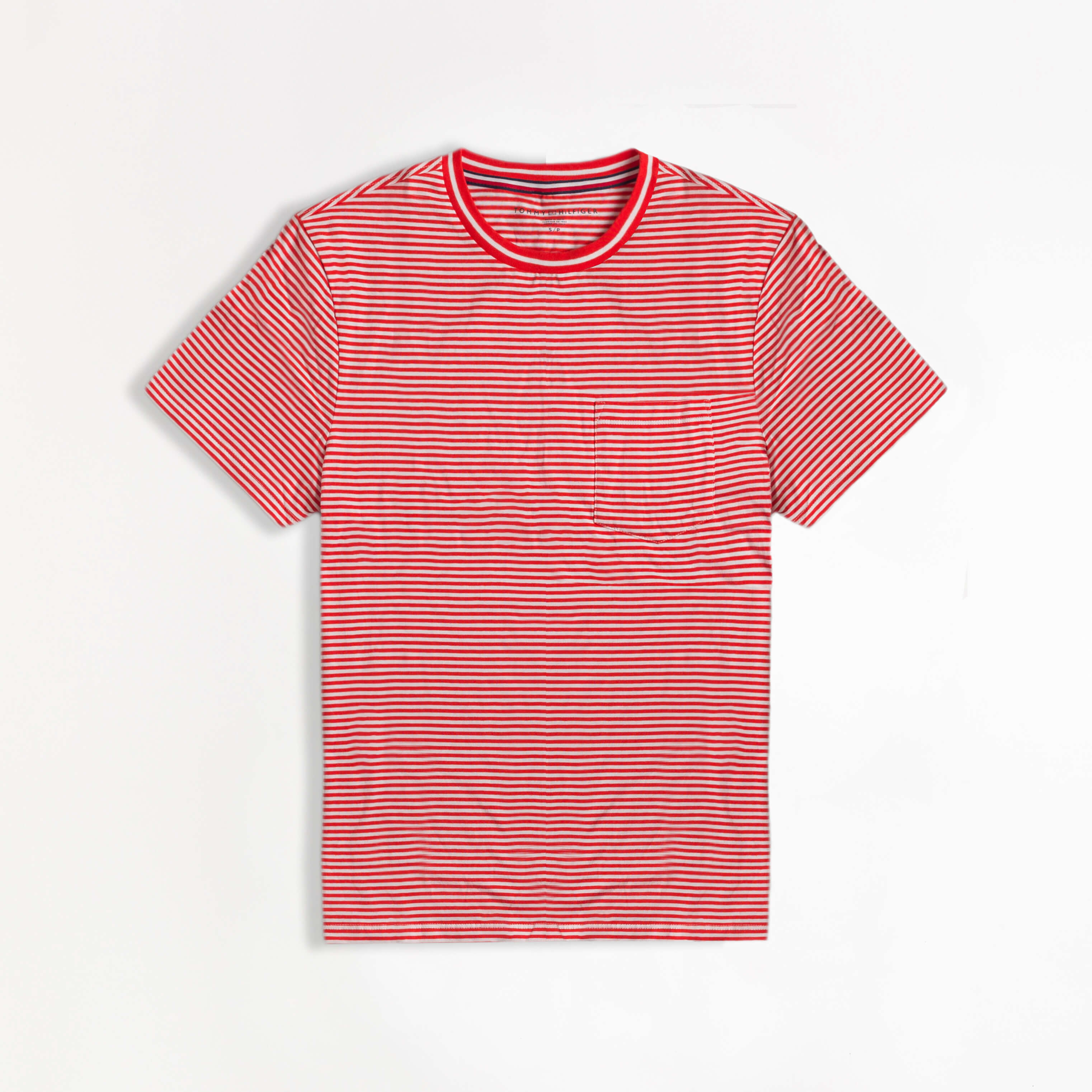 

Красная футболка - мужская футболка Tommy Hilfiger TH1393M  Красный, Красная футболка - мужская футболка Tommy Hilfiger TH1393M S Красный