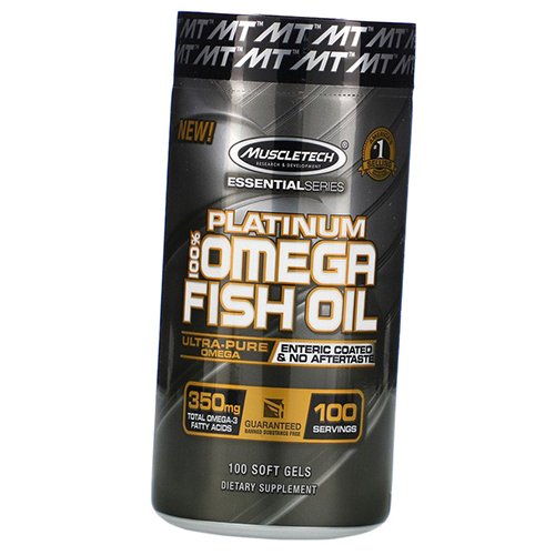 

Омега 3, Platinum Fish Oil, Muscle Tech 100гелкапс (67098001)