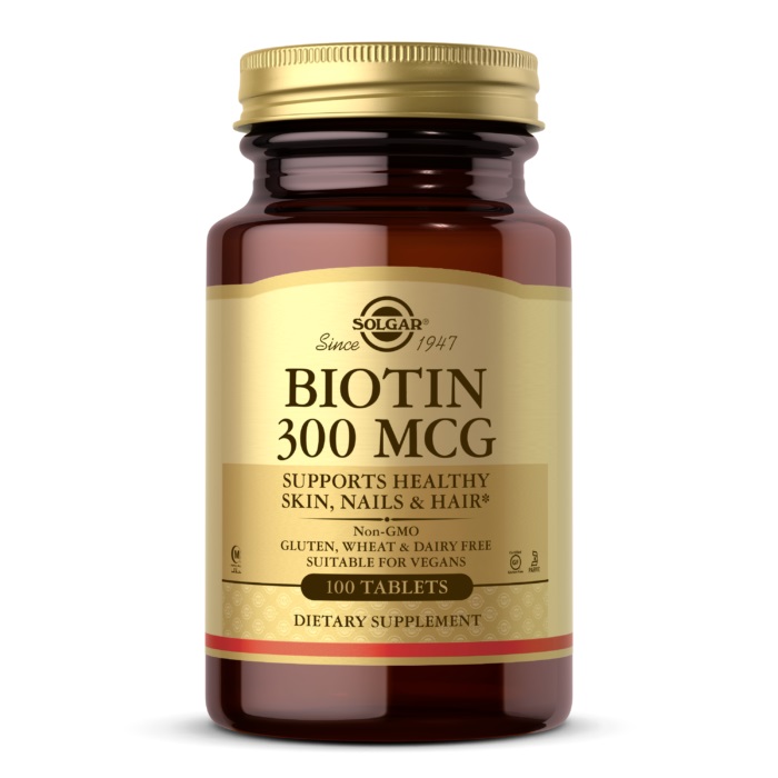

Витамины Solgar Biotin 300 mcg 100 таб Без вкуса (2217f51)