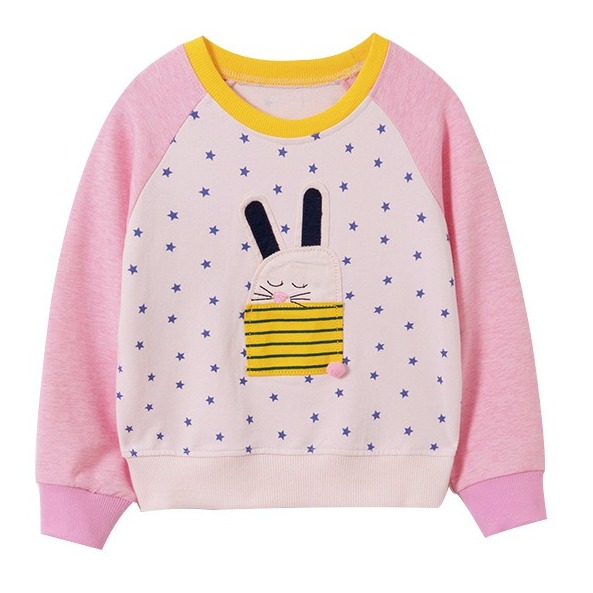 

Свитшот для девочки Sleeping rabbit Malwee (90) Розовый