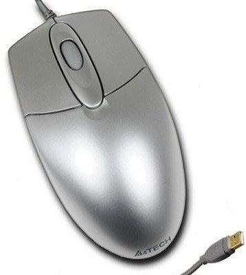 

Компьютерная мышь A4 Tech OP-720 Grey USB (OP-720 USB (White-Grey))