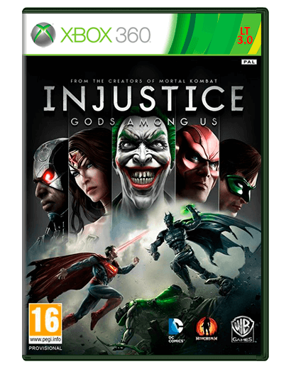 

Игра Injustice: Gods Among Us Английская Версия Microsoft Xbox 360 LT 3.0 Б/У