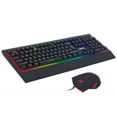 

Игровой набор клавиатура и мышка Gaming Squad ERGO MK-540 с подсветкой+ ПОДАРОК (6439) gl78