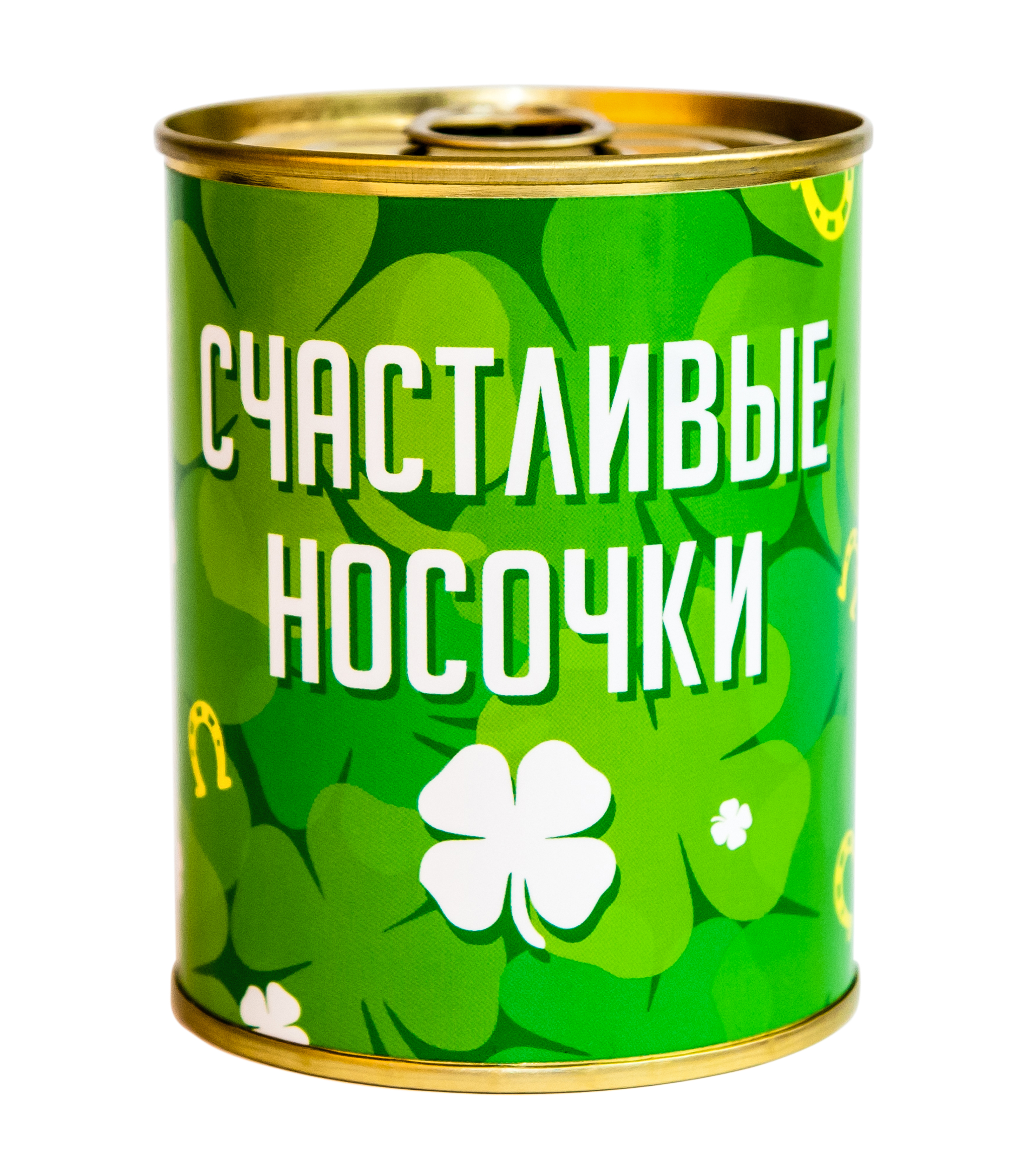 

Консерва-носок PAPAdesign Счастливые носочки one size зеленый