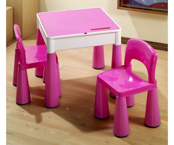 

Комплект детской мебели Tega Baby Mamut (стол + 2 стула) розовый (162)