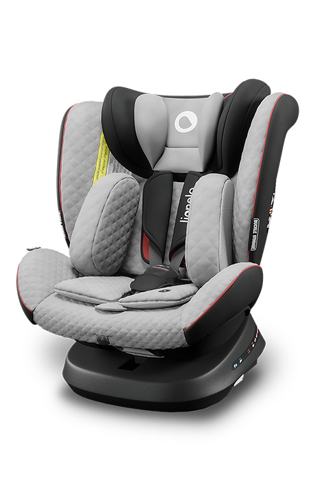 

Автокресло детское Grey Bastiaan Black One Stone Lionelo LZ84311