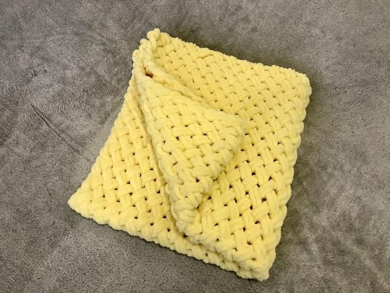 

Детский плед ручной работы 80x90 (874325-De)