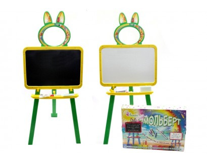 

Доска для рисования магнитная (желто-зелёная) для детей DOLONI TOYS (RT013777/2)